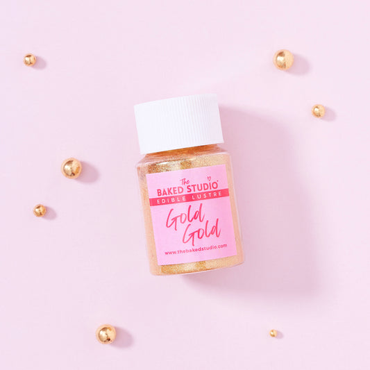 Edible Lustre Dust 15g (Gold Gold)