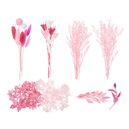 Deluxe Dried Flower Box (Red, Pink & White)