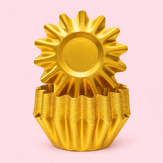 Bloom Baking Cupcake Cases - Pack of 50 (Gold)