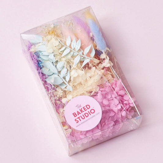 Deluxe Dried Flower Box (Rainbow Pastels)