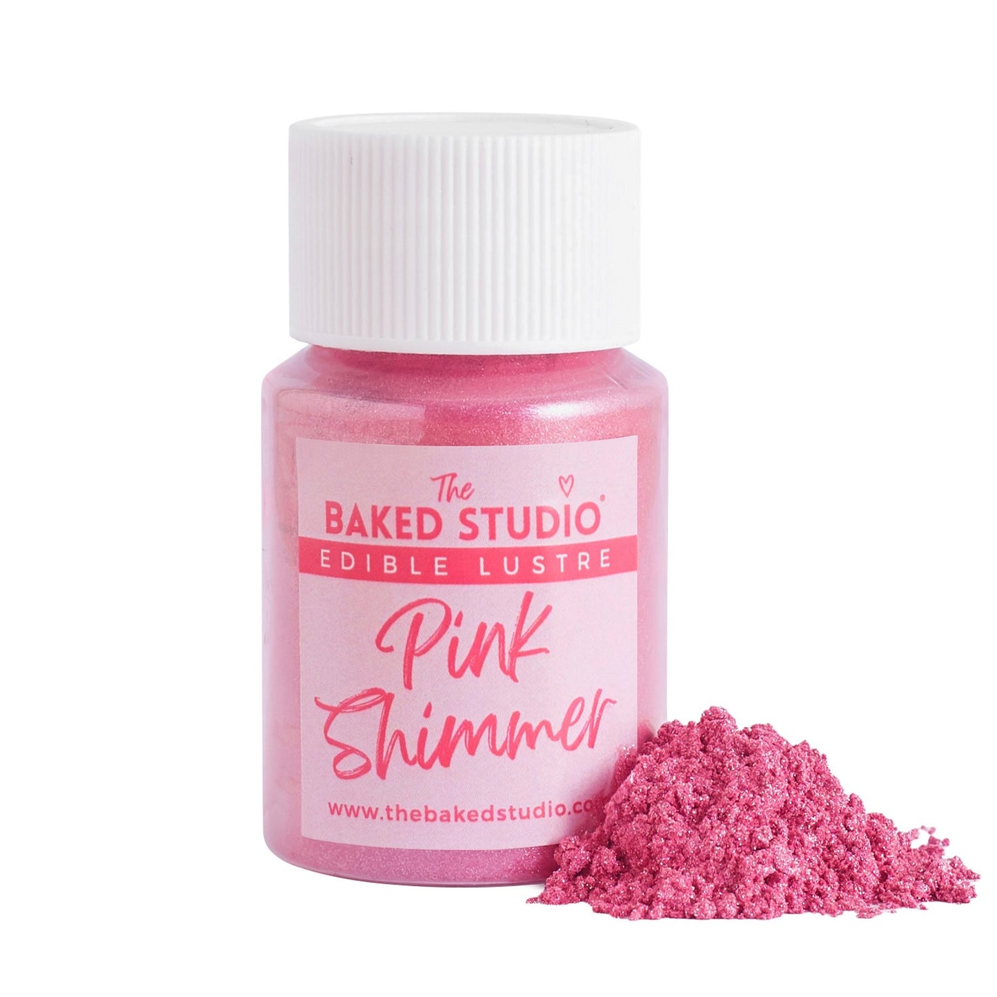 Edible Lustre Dust 15g (Pink Shimmer)
