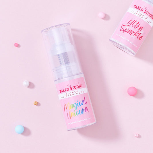 Edible Glitter Dust - 10g Pump Bottle (Magical Unicorn)