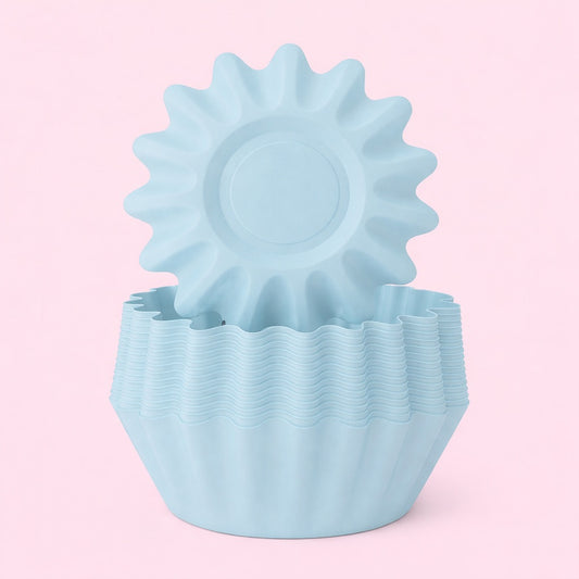 Bloom Baking Cupcake Cases - Pack of 50 (Light Blue)
