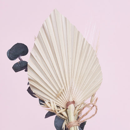 Dried Palm Spear Bouquet (Natural Eucalyptus)