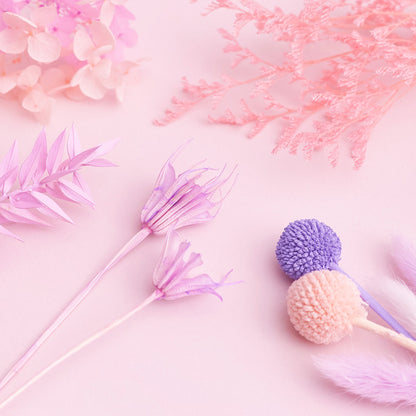 Deluxe Dried Flower Box (Pink, Lilac & White)