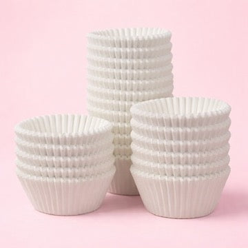 White Professional Muffin Cases