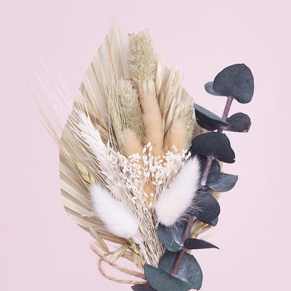 Dried Palm Spear Bouquet (Natural Eucalyptus)