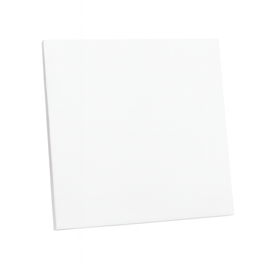 Square White Gloss Drum Cake Boards (Single)