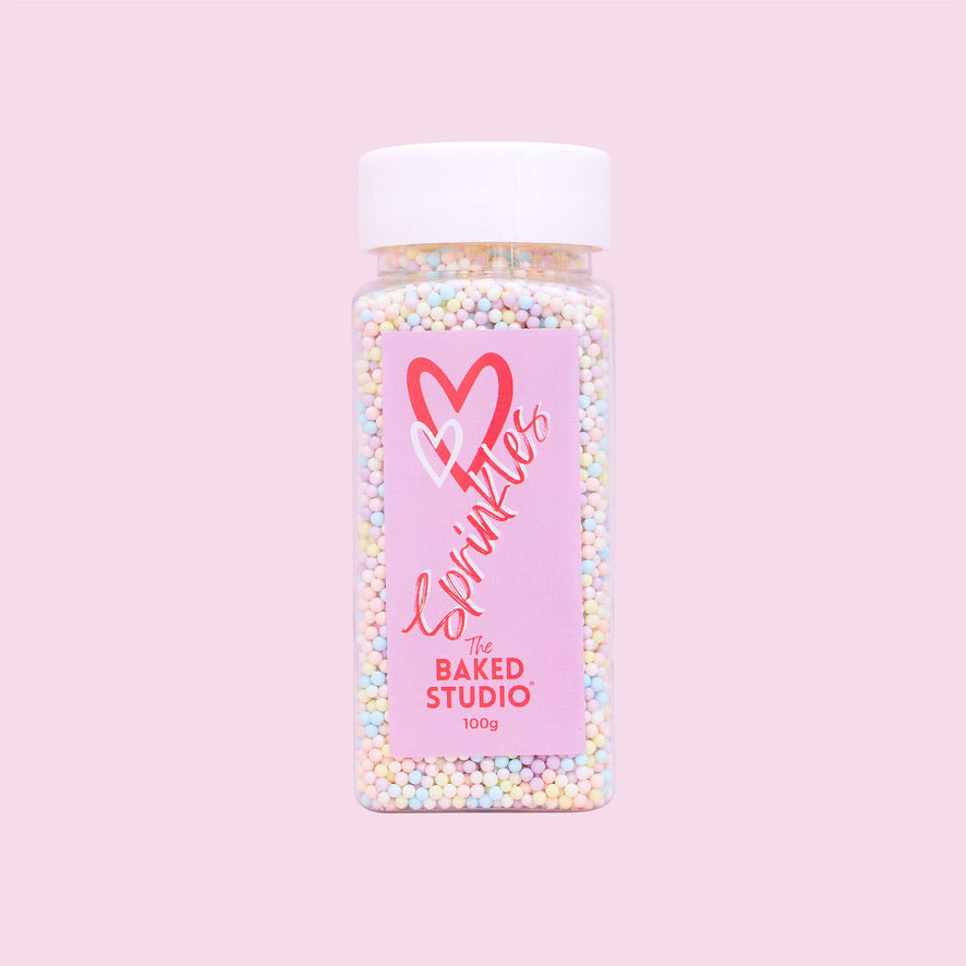 Magical Sprinkle Mixes - 100g (Nonpareils - Pastel Mix)