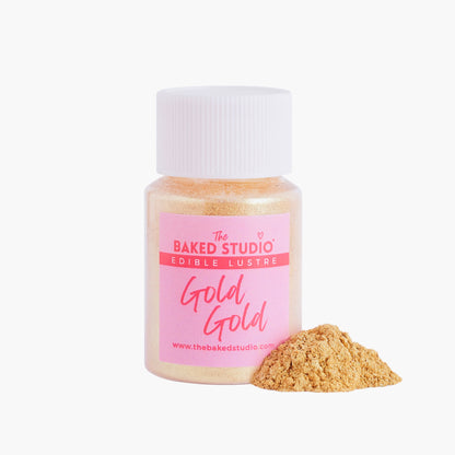 Edible Lustre Dust 15g (Gold Gold)