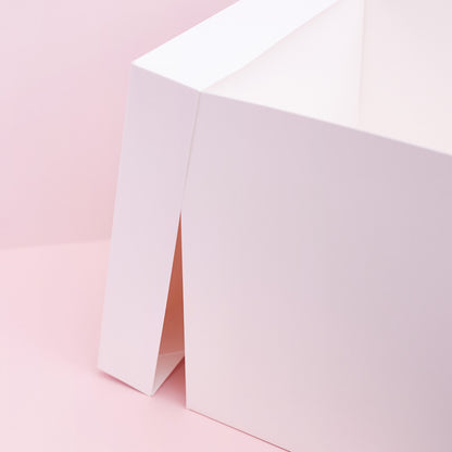 The Baked Studio Tall White Cake Boxes with Lids (Single)