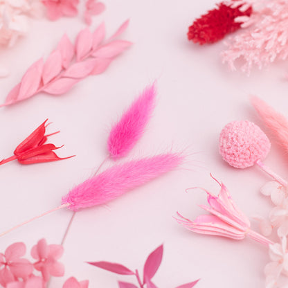 Deluxe Dried Flower Box (Red, Pink & White)