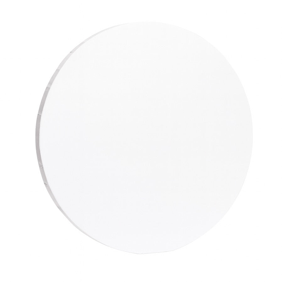 White Gloss Cake Drums – 12mm Thick - Single
