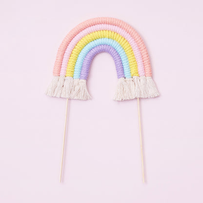 Rainbow Cake Toppers (Medium) (Pastels)