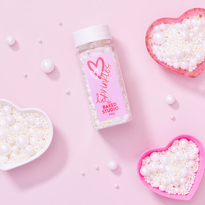 Magical Sprinkle Mixes - 100g (White Pearl)