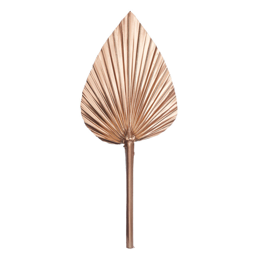Decorated Dried Palm Spear (Brilliant Gold)