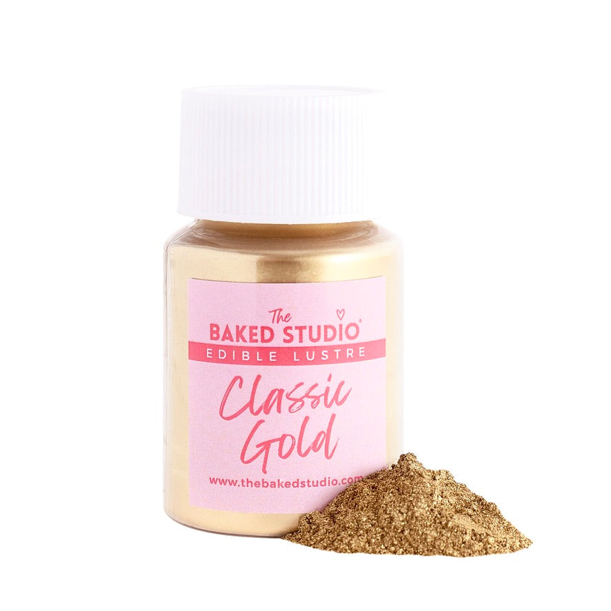 Edible Lustre Dust 15g (Classic Gold)