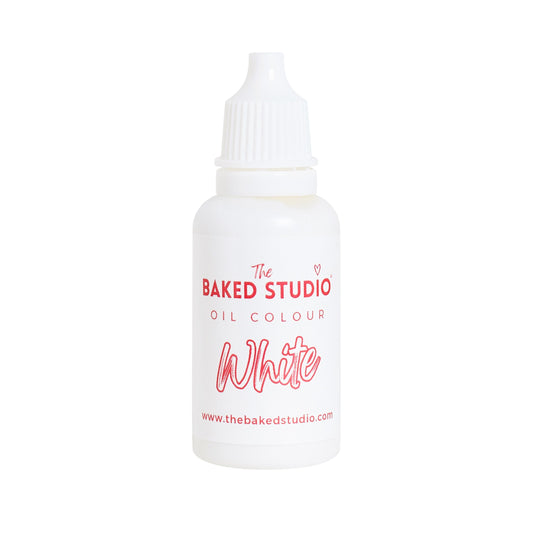 Oil Based Food Colours 20ml | Colour Magic Collection (White)