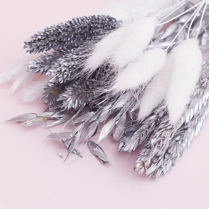 Dried Flower Box Mixed (Silver)