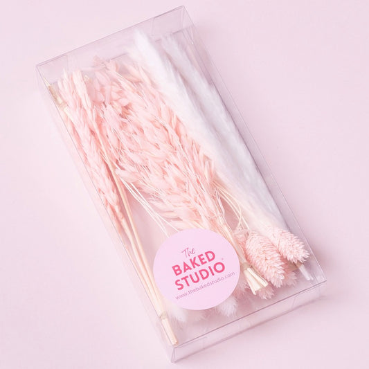 Dried Flower Box Mixed (Light Pink)
