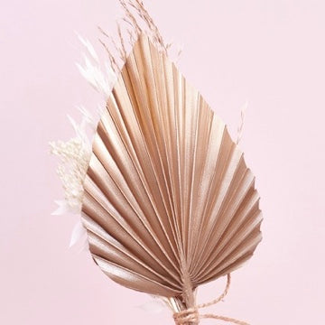 Dried Palm Spear Bouquet (Mocha Latte)