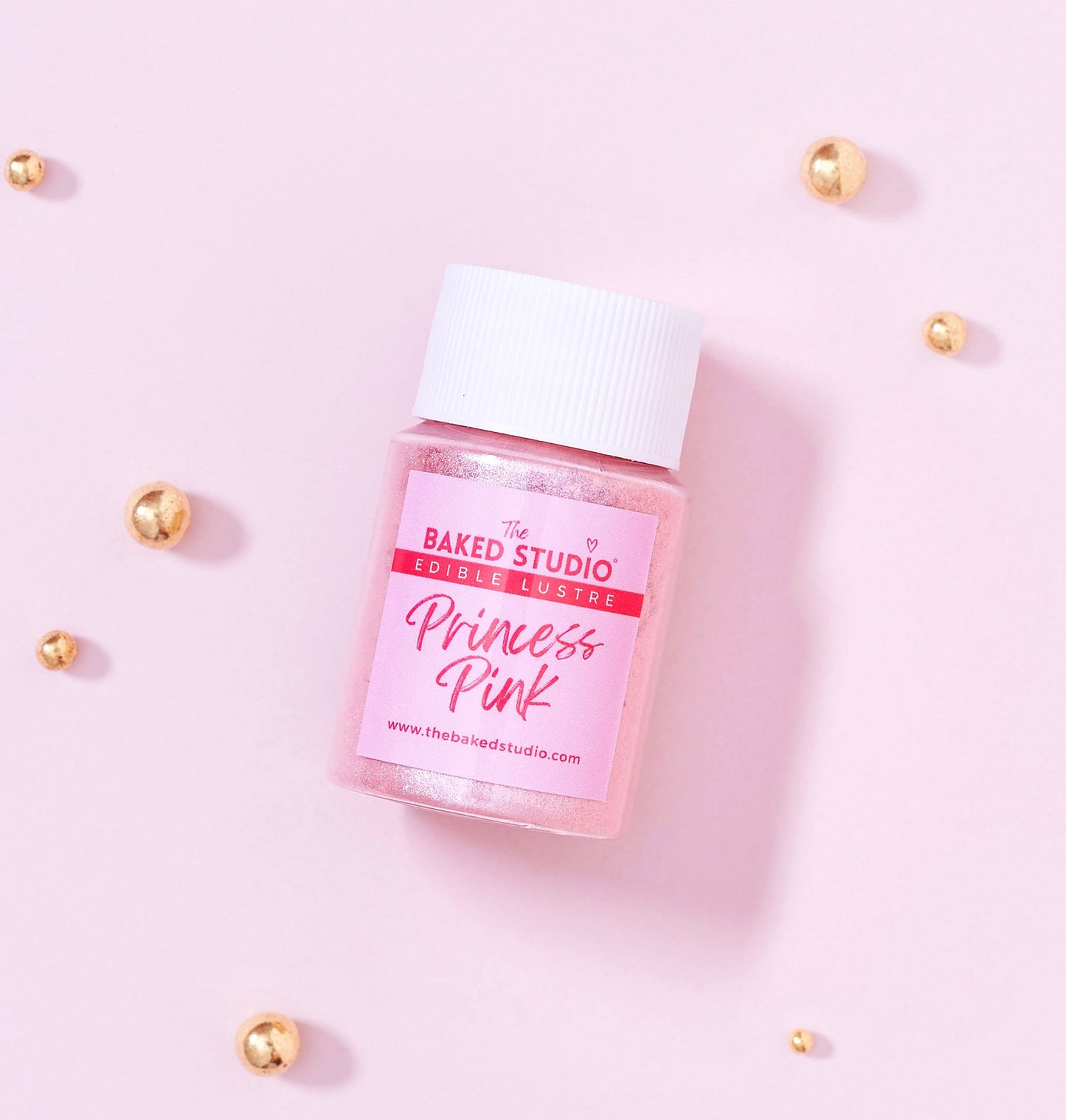Edible Lustre Dust 15g (Princess Pink)