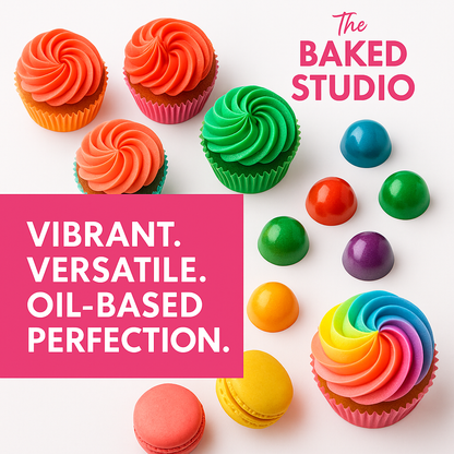 Oil Based Food Colours 20ml | Colour Magic Collection (Pink)