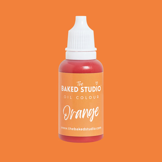 Oil Based Food Colours 20ml | Colour Magic Collection (Orange)