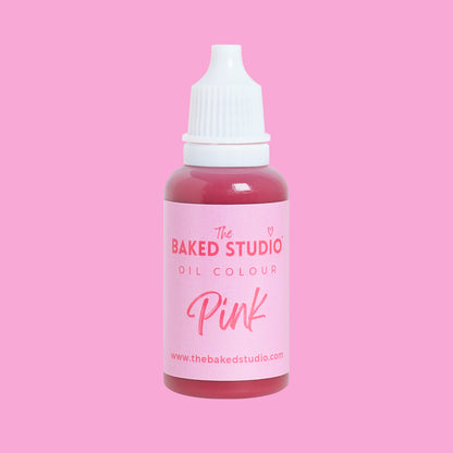 Oil Based Food Colours 20ml | Colour Magic Collection (Pink)