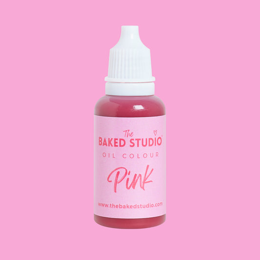 Oil Based Food Colours 20ml | Colour Magic Collection (Pink)