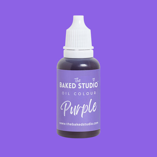 Oil Based Food Colours 20ml | Colour Magic Collection (Purple)