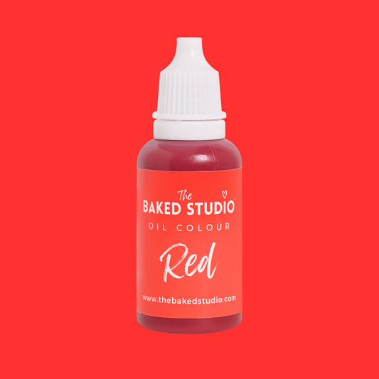 Oil Based Food Colours 20ml | Colour Magic Collection (Red)