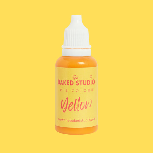Oil Based Food Colours 20ml | Colour Magic Collection (Yellow)